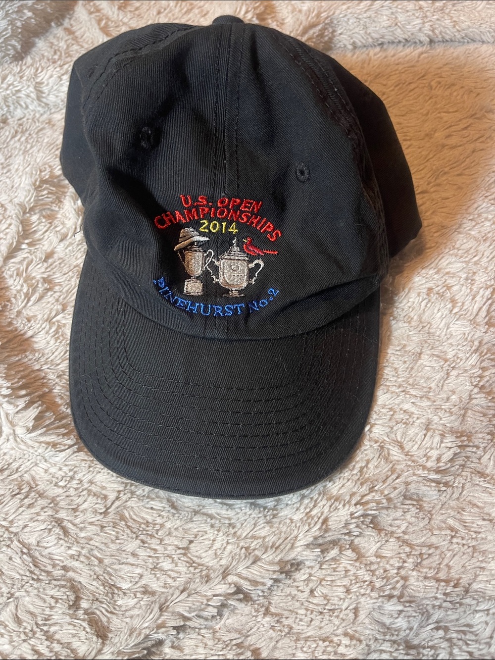 U.S. Open Championships 2014 Black Baseball Cap